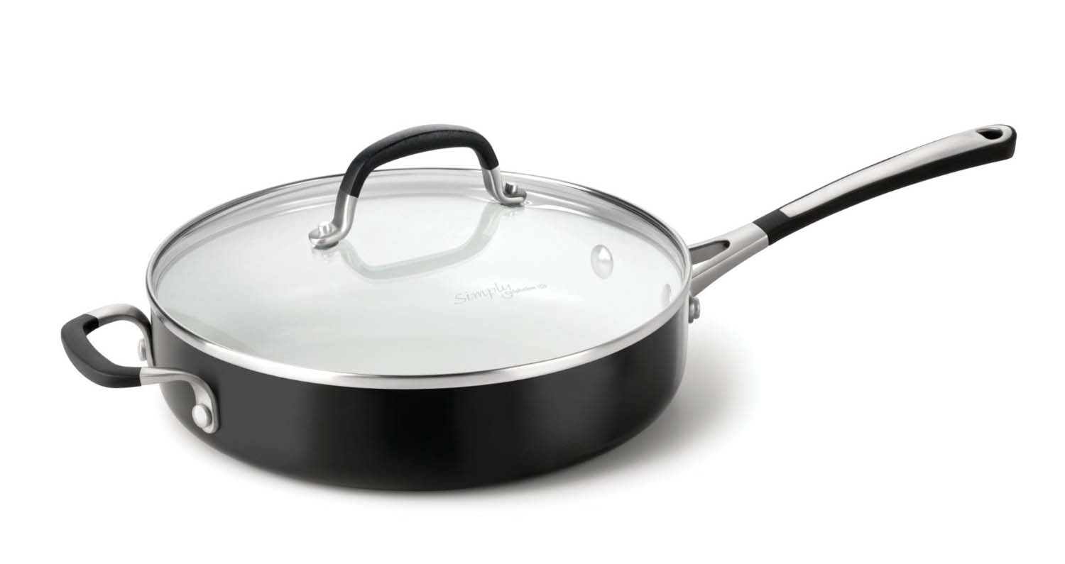 Simply Calphalon Ceramic Nonstick Set 10Piece Black Cookware set Review