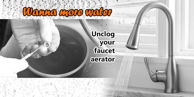 Unclog a Kitchen Faucet Aerator