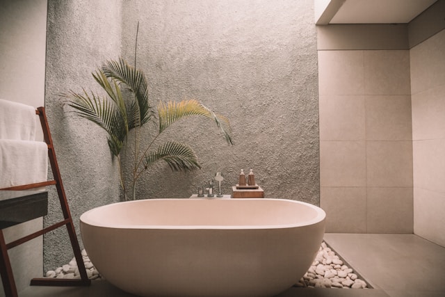 Bathroom with a bathtub